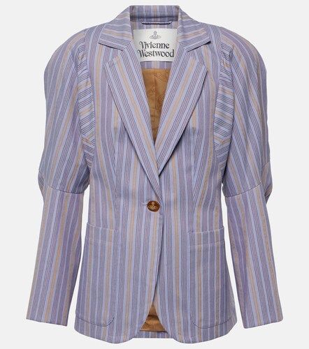 Blazer Pourpoint en coton à rayures - Vivienne Westwood - Modalova