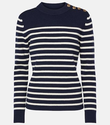 Chloé Pull rayé en laine et cachemire - Chloe - Modalova