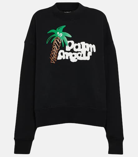 Sweat-shirt imprimé en coton - Palm Angels - Modalova