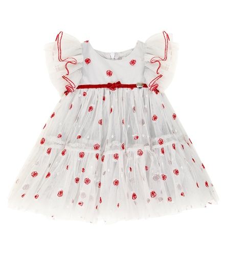 Bébé – Robe brodée en tulle - Monnalisa - Modalova