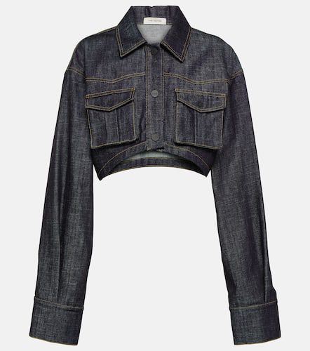 Blazer raccourci Gudari en denim - The Mannei - Modalova