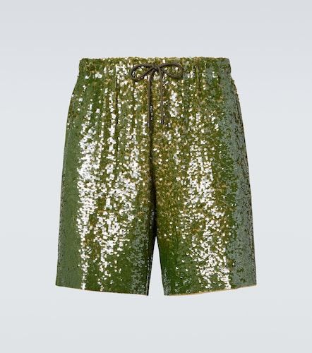 Dries Van Noten Bermuda à sequins - Dries Van Noten - Modalova