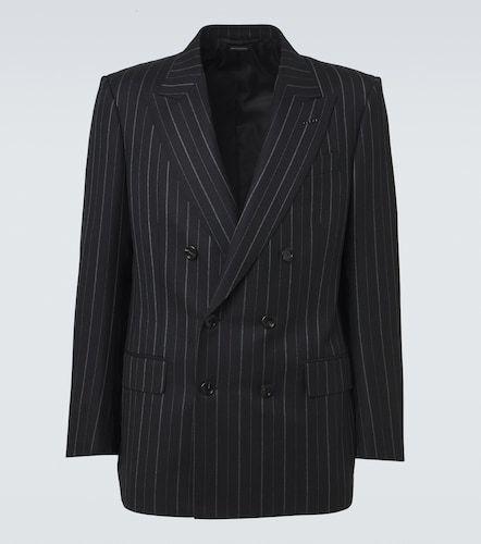 Tom Ford Blazer rayé en laine - Tom Ford - Modalova