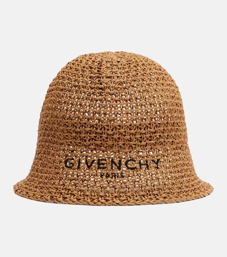 Bob en coton mélangé à logo - Givenchy - Modalova
