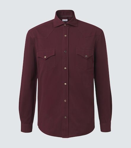 Brunello Cucinelli Chemise en coton - Brunello Cucinelli - Modalova