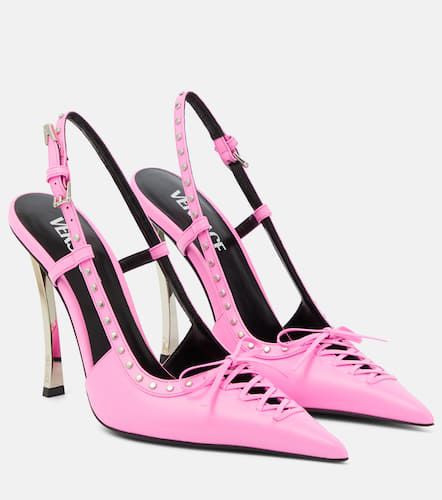 Versace Escarpins en cuir - Versace - Modalova