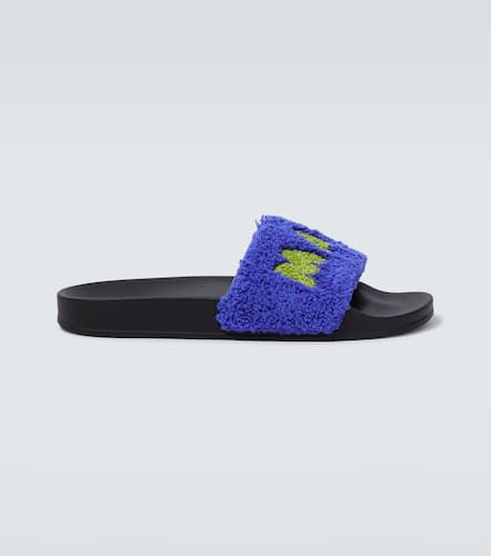 Marni Mules en jacquard à logo - Marni - Modalova