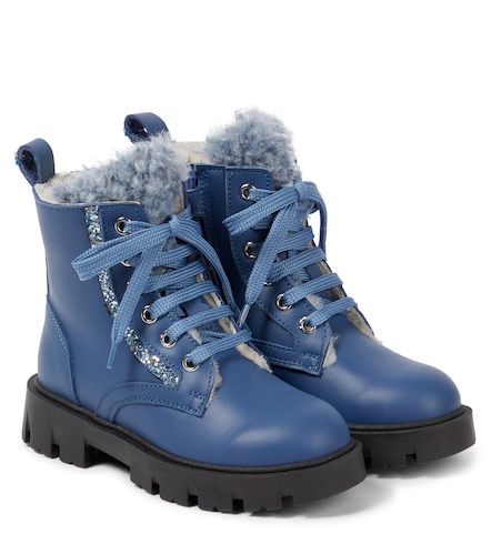 Monnalisa Bottines en cuir - Monnalisa - Modalova