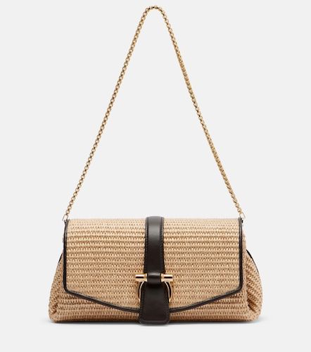 Sac Mia Small en raphia - Ferragamo - Modalova