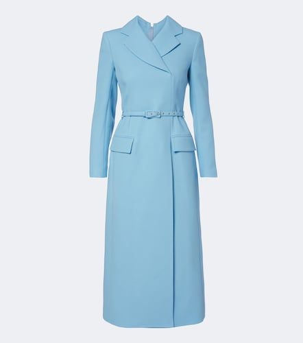Robe midi Kalonice en crêpe de laine - Emilia Wickstead - Modalova