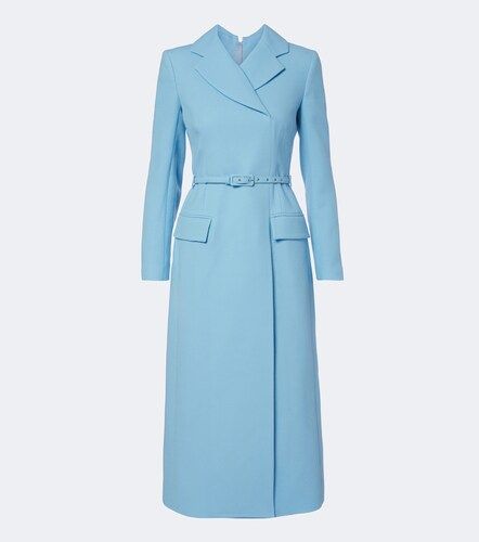 Robe midi Kalonice en crêpe de laine - Emilia Wickstead - Modalova