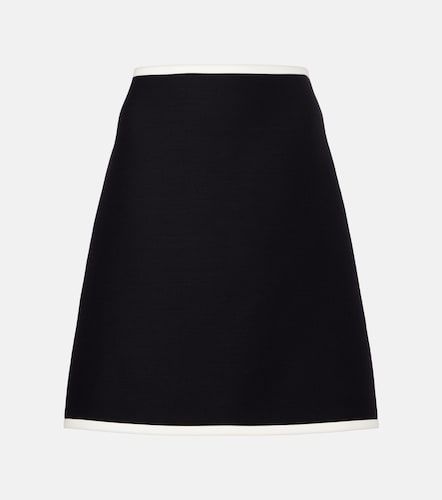 Valentino Mini-jupe Crêpe Couture - Valentino - Modalova