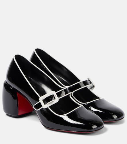 Escarpins Minny Babe 70 en cuir verni - Christian Louboutin - Modalova