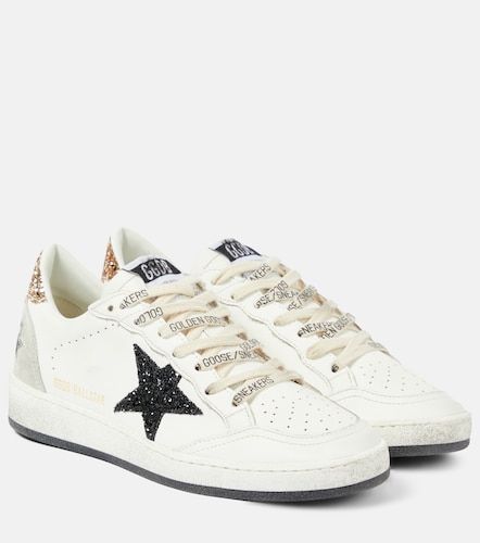 Baskets Ball Star en cuir à paillettes - Golden Goose - Modalova
