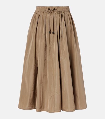 Jupe midi Lonza en taffetas - Max Mara - Modalova