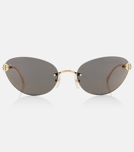 Lunettes de soleil œil-de-chat Panthère de Cartier - Cartier Eyewear Collection - Modalova