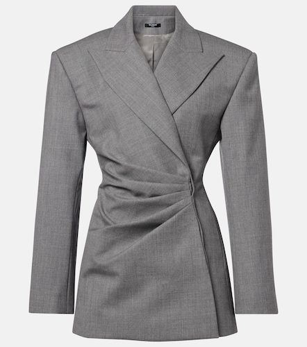 Balmain Robe blazer en laine vierge - Balmain - Modalova