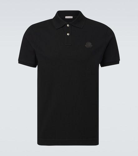 Moncler Polo en coton à logo - Moncler - Modalova