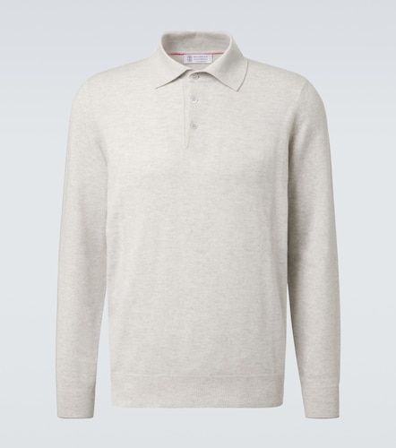 Polo en cachemire - Brunello Cucinelli - Modalova