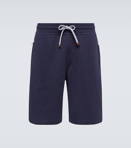 Short en coton mélangé - Brunello Cucinelli - Modalova