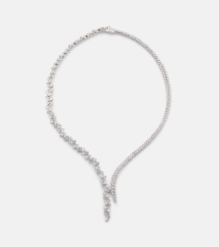 Collier en or blanc 18 ct et diamants - Yeprem - Modalova