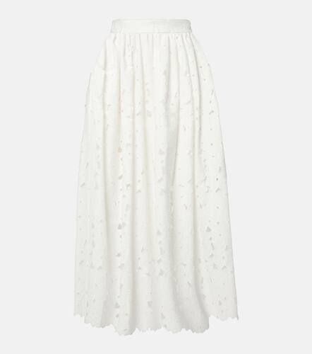 Erdem Jupe midi en coton mélangé - Erdem - Modalova