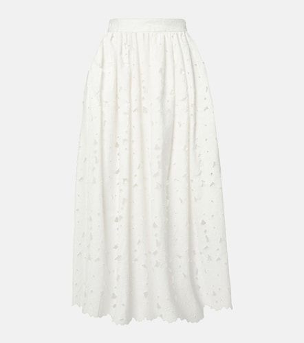 Erdem Jupe midi en coton mélangé - Erdem - Modalova