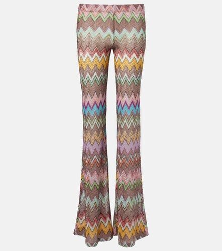 Pantalon évasé Zigzag en lamé - Missoni - Modalova