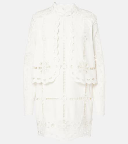 Robe Praline brodée en coton - Isabel Marant - Modalova