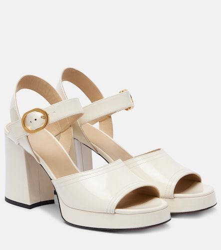 Sandales Fawcette à plateau en cuir - Valentino Garavani - Modalova