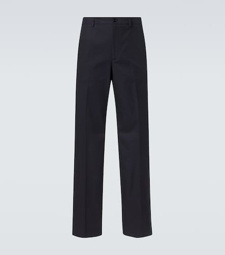 Pantalon droit en sergé de coton - Gucci - Modalova