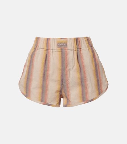 Short Melinea rayé en coton - Isabel Marant - Modalova