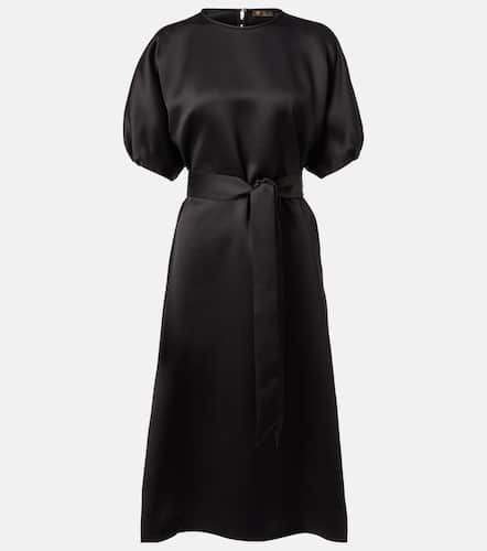 Robe midi Bess en satin de soie - Loro Piana - Modalova