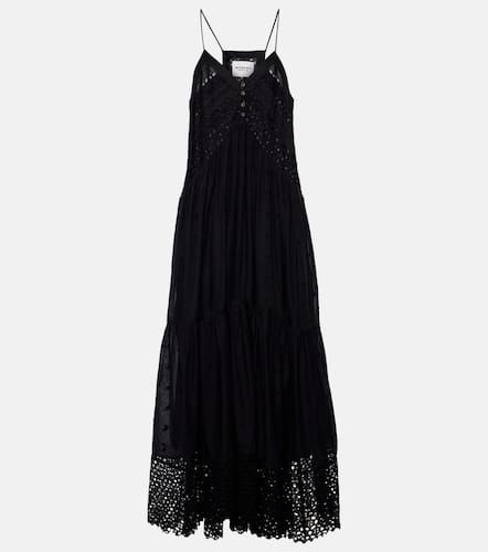 Robe longue Sabba brodée en coton - Marant Etoile - Modalova