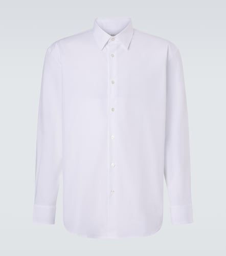 Chemise Cassandre en popeline de coton mélangé - Saint Laurent - Modalova