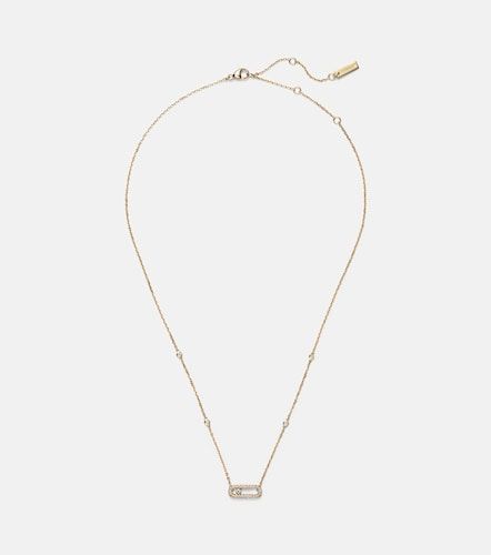 Collier Move Uno en or 18 ct et diamants - Messika - Modalova