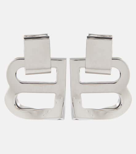 Boucles d’oreilles Hourglass Crash Medium - Balenciaga - Modalova