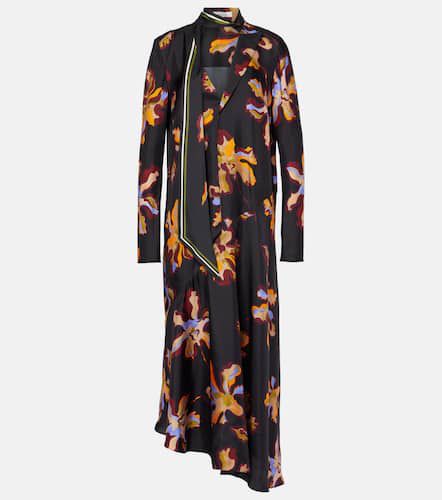 Robe midi asymétrique en soie - Dorothee Schumacher - Modalova