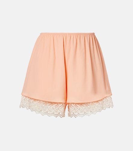 Short en satin et dentelle - Simone Rocha - Modalova
