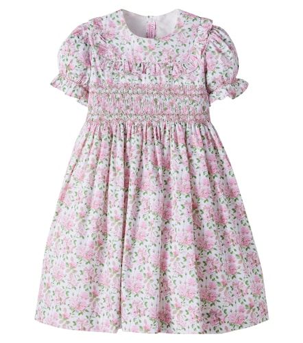 Robe Silvana en coton à fleurs - La Coqueta - Modalova