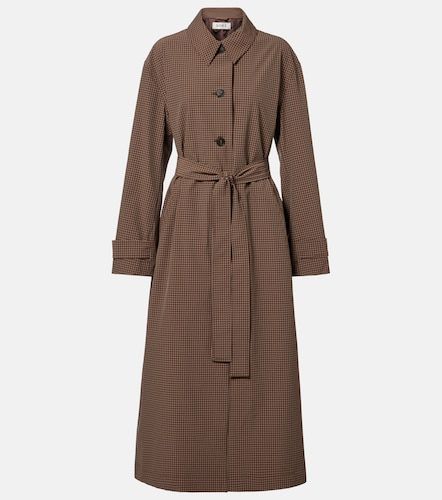 Róhe Manteau ceinturé à carreaux - Rohe - Modalova