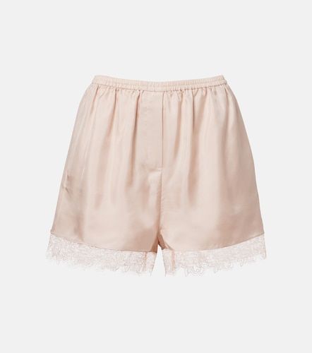Róhe Short en soie à finitions en dentelle - Rohe - Modalova