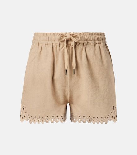 Short Balyme brodé en coton - Marant Etoile - Modalova