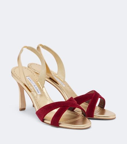 Sandales slingback Callydra en cuir - Manolo Blahnik - Modalova