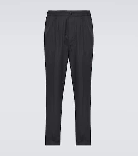 Pantalon droit en coton et soie - Tom Ford - Modalova