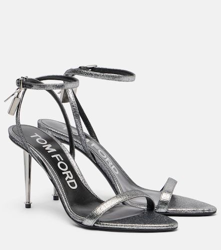 Sandales Padlock 85 métallisées - Tom Ford - Modalova