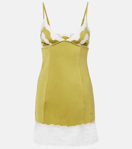 Chloé Robe nuisette brodée à dentelle - Chloe - Modalova