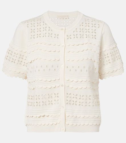 Cardigan Abriana à œillets - Ulla Johnson - Modalova