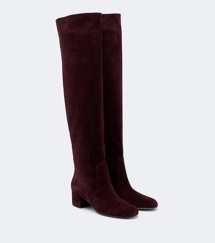 Gianvito Rossi Bottes en daim - Gianvito Rossi - Modalova