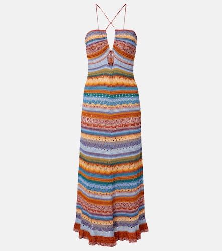 Robe rayée en crochet de coton - Etro - Modalova